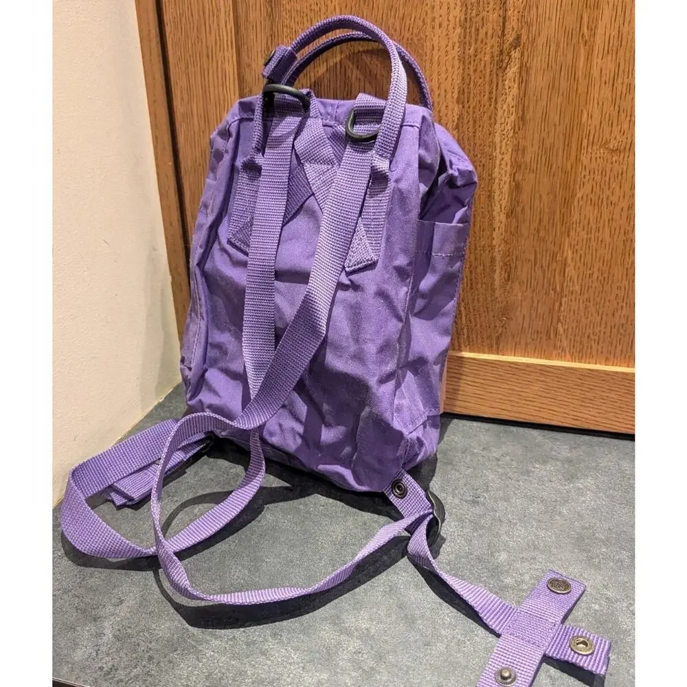 NWT Fjallraven Kanken Mini Backpack Pastel Lavender Purple
